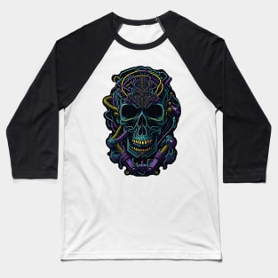 Cyborg Heads S02 D74 Baseball T-Shirt